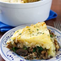 Vegan shepherd's pie