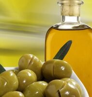olives and olive oil