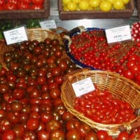 Tomatoes in Paris Market