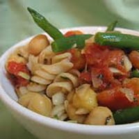 pasta with chickpeas