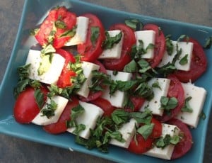 VEgan Caprese Salad