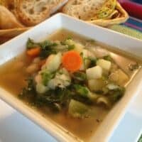 Italian-Style Potato and Escarole Soup