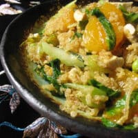 quinoa with edamame