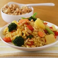 Thai pineapple stir-fried rice