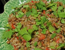 caribbean pigeon peas and rice