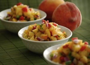 peach salsa