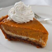 vegan pumpkin cheesecake