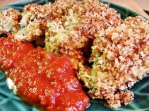panko-crusted zucchini