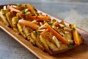 Citrus-roasted tofu