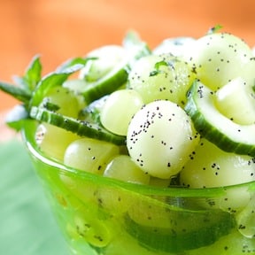 cucumber and honeydew salad
