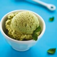 Winter Mint Ice Cream from Vegan a la Mode by Hannah Kaminsky