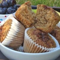 Vegan Coconut anana muffins