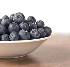 Bowl of Blueberries