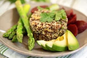 Salsa Verde Quinoa & Veggies Dinner