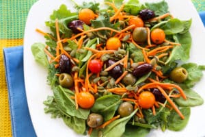 No-Chop Power Greens Salad