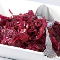 sauteed red cabbage