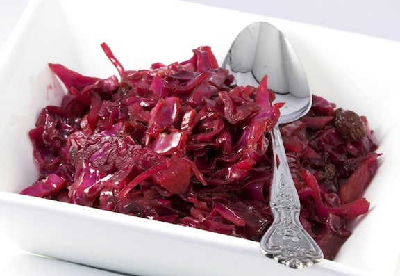 sauteed red cabbage
