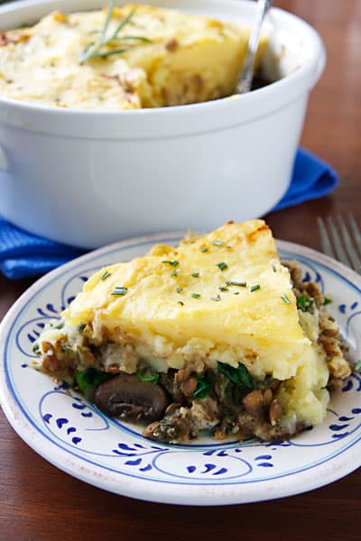 Vegan Shepherd's Pie with Lentils and Mushrooms | VegKitchen.com