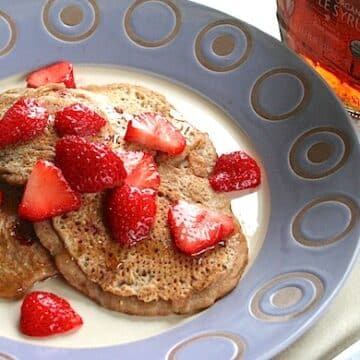 Vegan Strawberry Pancakes