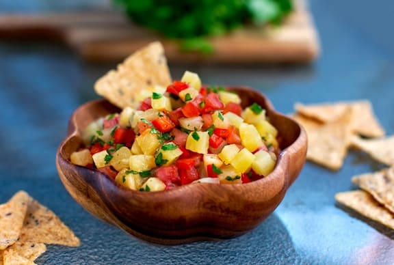 Receta de salsa de piña