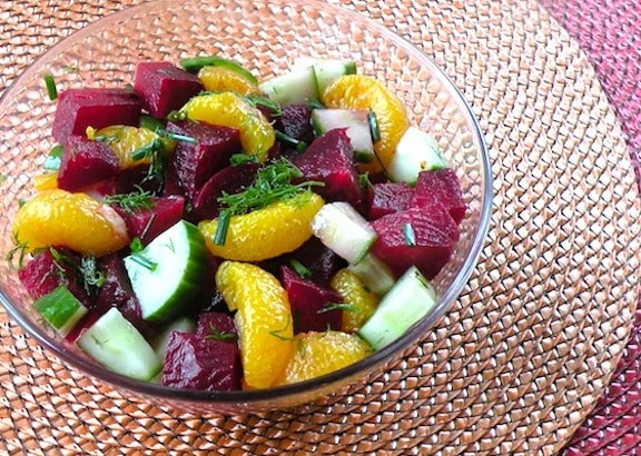 Beet and orange salad recipe