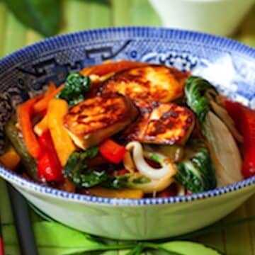 Tofu and bok choy stir-fry recipe
