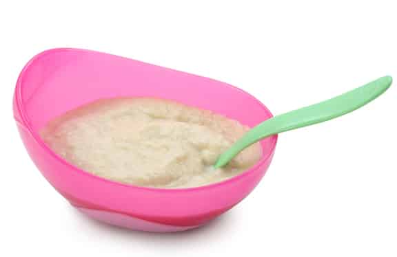 baby cereal bowl