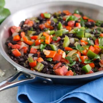 Black bean sofrito