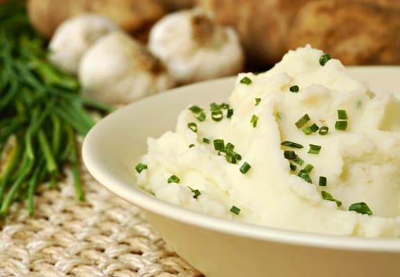 Roasted Garlic Mashed Potatoes