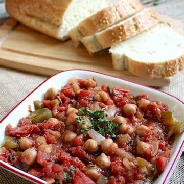 Spanish Garbanzo (chickpea) stew