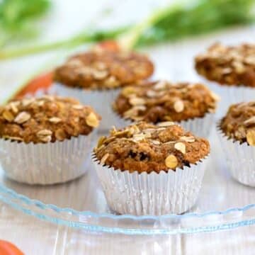 Vegan carrot muffins - recipe