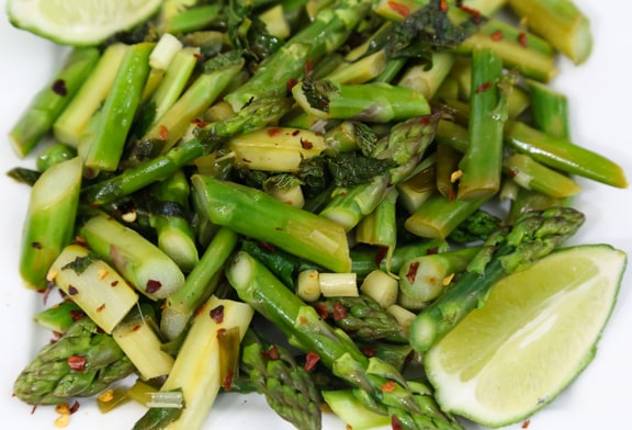 Vegan Thai Asparagus Stir-Fry