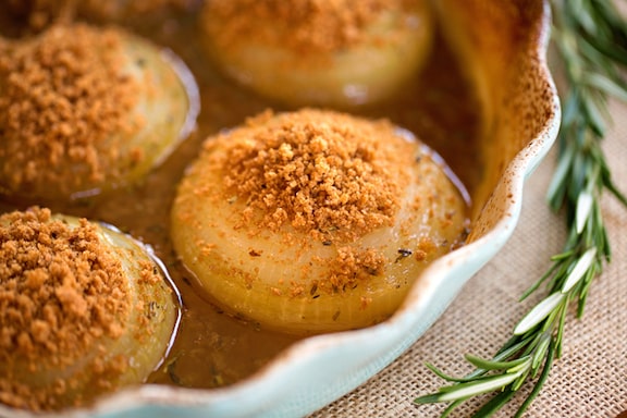 Glazed Baked Onions