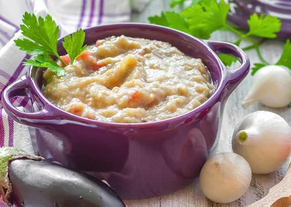 Receta de sopa criolla de berenjena
