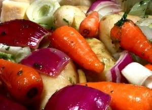 Roasted vegetables