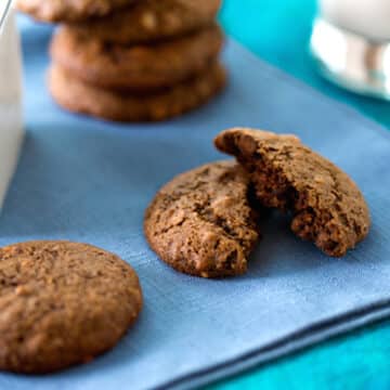 Vegan brownie bites cookies