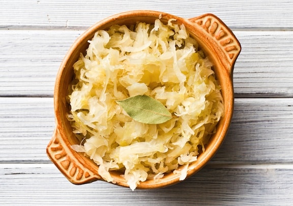 sauerkraut in a bowl