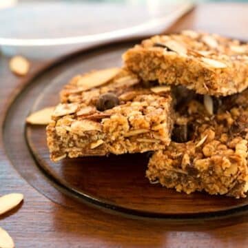 Crispy rice and almond treats by Chef Beverly Bennett