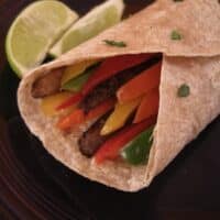 Portobello and Pepper Fajitas