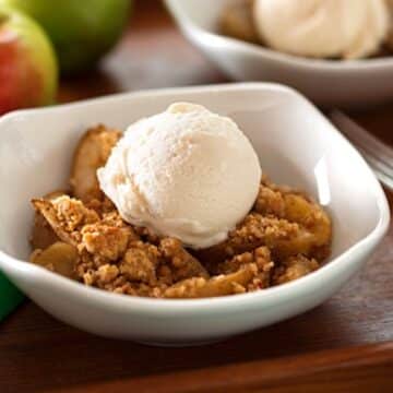 Apple pear crumble recipe