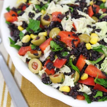 Olive rice salad