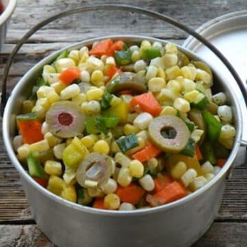 Corn relish salad