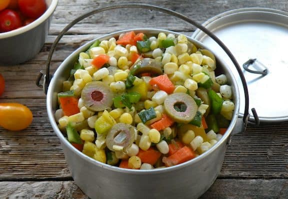 Corn relish salad