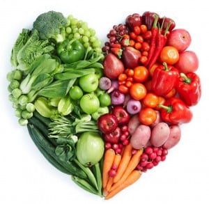 Fruit and vegetable heart