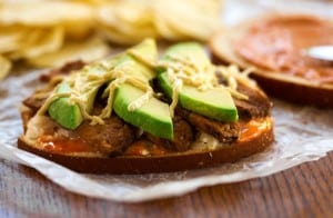 Avocado Tempeh Reuben Sandwich recipe