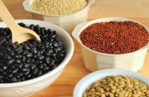 Black Beans, Lentils, And Quinoa