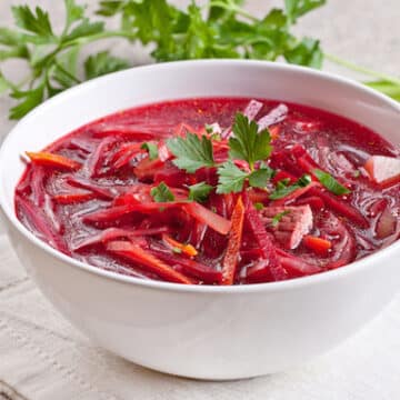 Beet borscht recipe