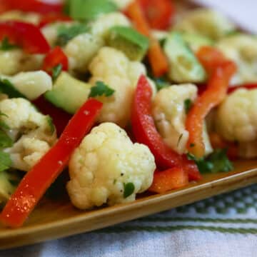 Cauliflower & Avocado Salad