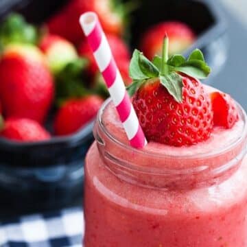 Strawberry bliss smoothie