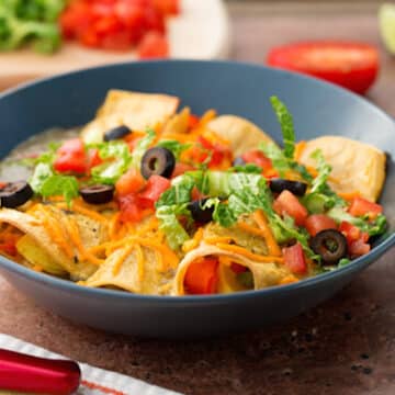 Vegan Enchiladas with Salsa Verde